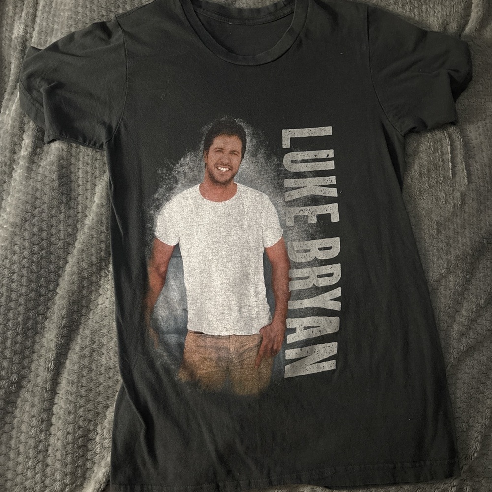 Black Luke Bryan Tour Tee